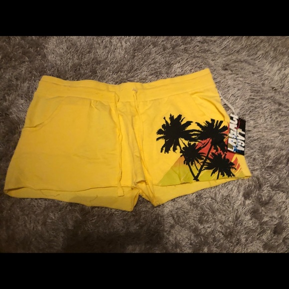 LAGA CI SHOP Yellow shorts - Picture 1 of 5